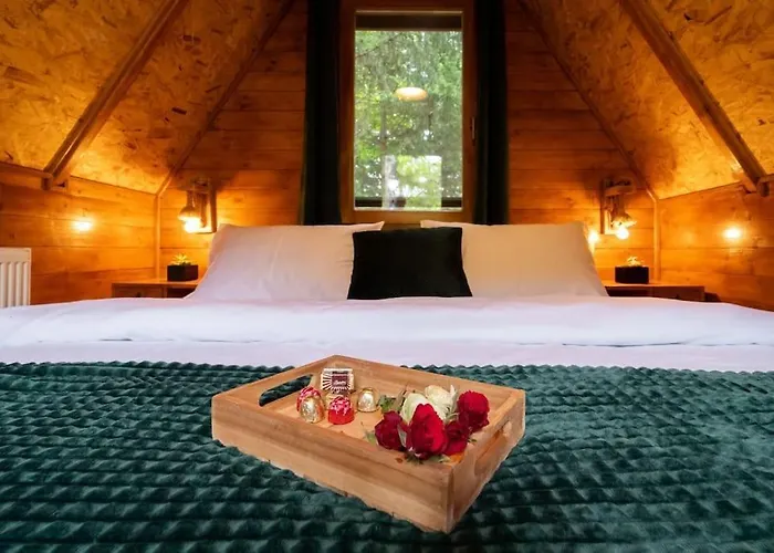 Forest Amerika-bungalovi Milica シャレー ヴルボヴスコ